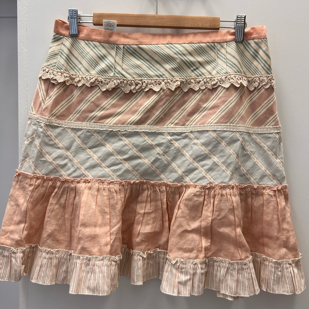Moschino Cheap & Chic multi-patterned skirt